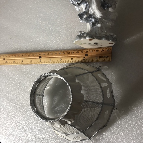 Home interiors shiny glitter Angel tea light stand - Picture 7 of 15